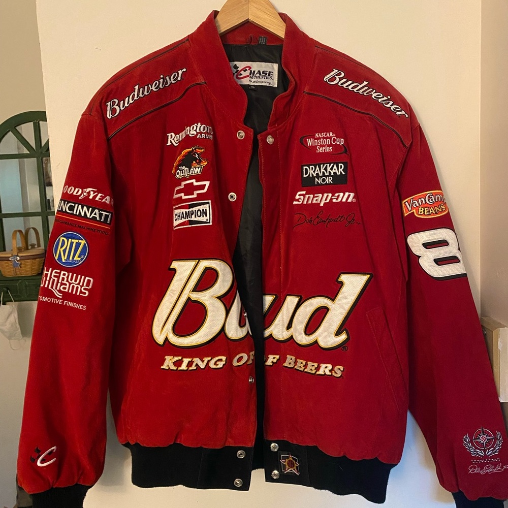 EUC Authentic Vintage Budweiser Nascar Jacket